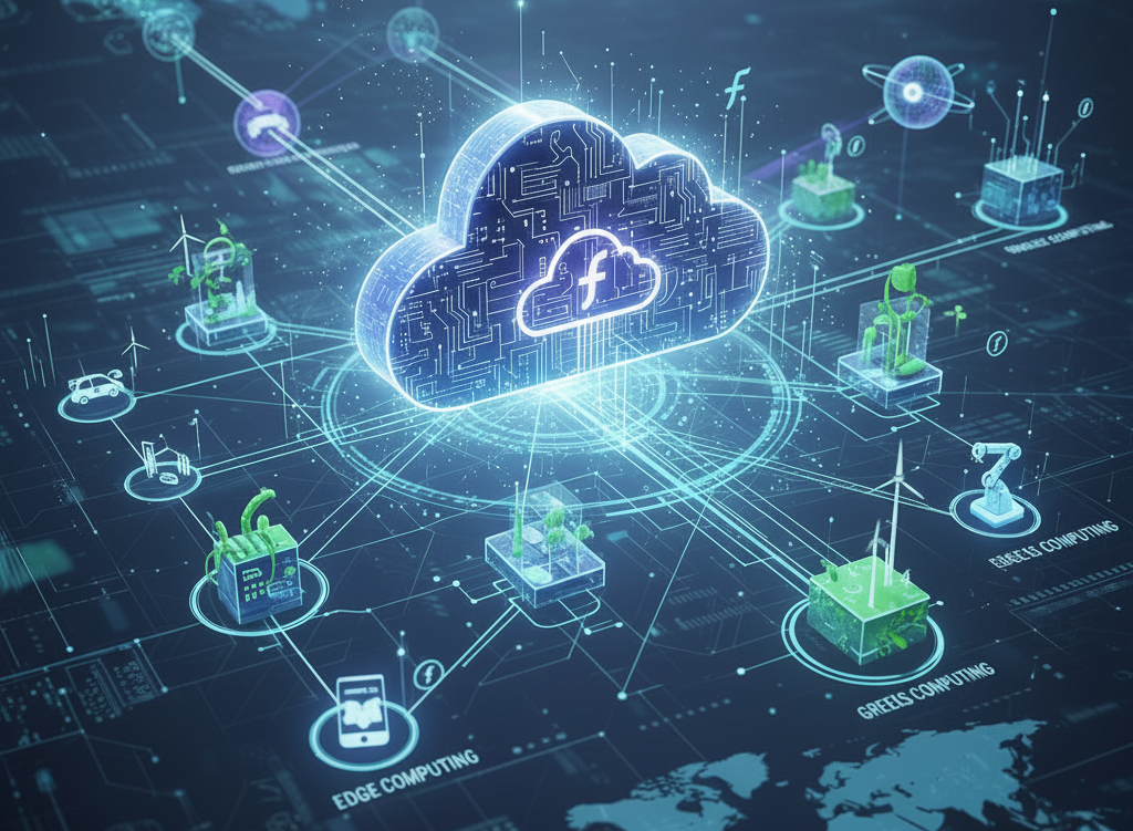 Cloud Computing Illustration